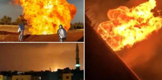 syria pipeline explosion