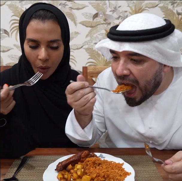 Khalid and Salama Vlog About Nigerian Food Experience
