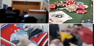 kuwait police raid gambling